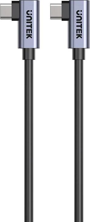 Immagine prodotto Unitek CAVO USB-C KĄTOWY 90°/90° PD 100W M/M 0 5M (0.50 m, USB 3.0)