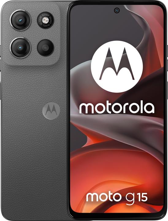 Image du produit Motorola Moto g15 8-256Gb 6.72" Dual Sim (256 Go, Grey, 6.72", Double SIM, 50 Mpx, 4G)