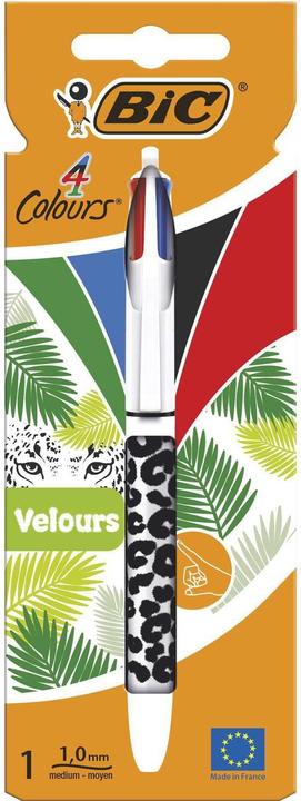 Produktbild Bic 4 Colours Velours (Schwarz, Weiss, Assortiert, 1 x)