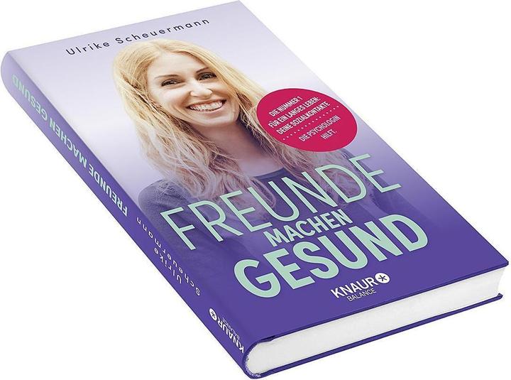 Actual product image Freunde machen gesund (German, Ulrike Scheuermann, 2021)