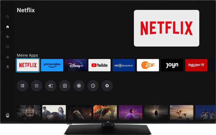 Actual product image JVC LT-65VUQ3455 LED-TV UHD QLED TIVO (65", QLED, 4K, 2024)
