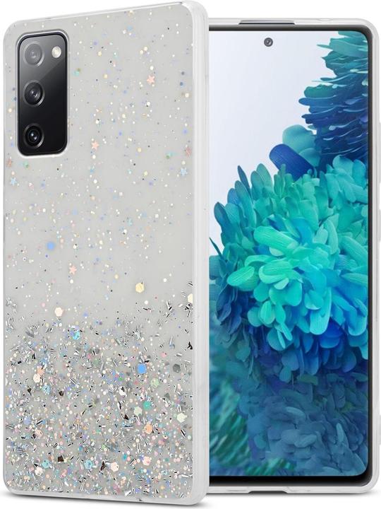 Transparent avec paillettes