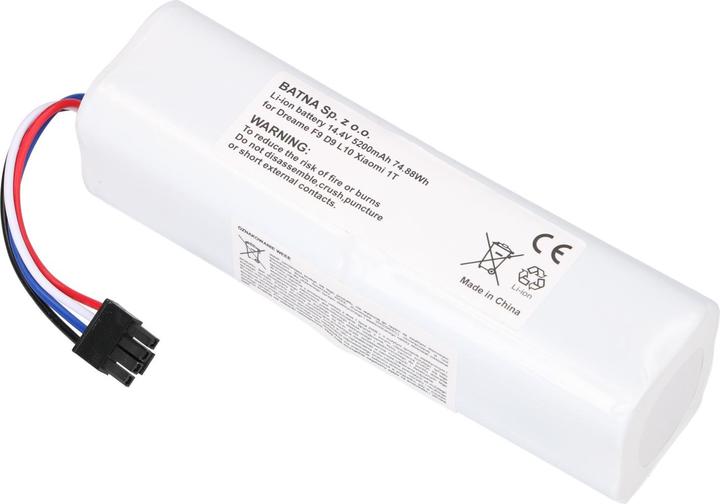 Produktbild Extralink Batterie Akku für Dreame Staubsauger F9/D9/D9 PRO/D9 Max/L10 Pro Robot/Xiaomi 1T 14.4V 5200mAh (5200 mAh)