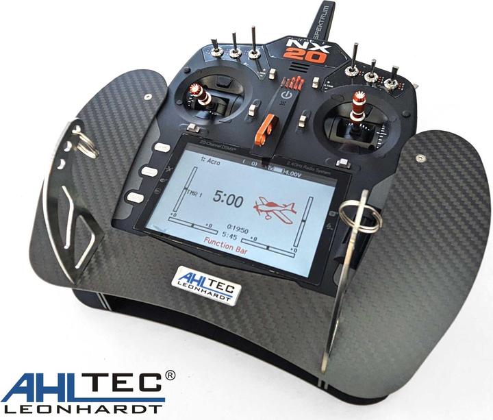 Immagine prodotto AHLtec Console per trasmettitore Spektrum NX20 Carbon con staffa standard per console per trasmettitore