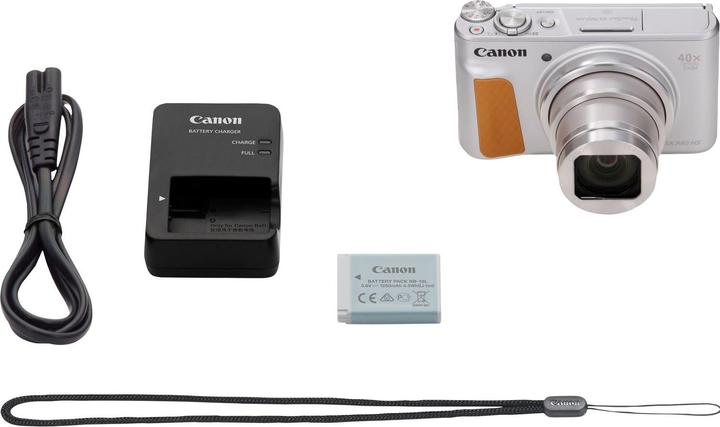 Produktbild Canon PowerShot SX740 HS Travel Kit (4.3 - 172 mm, 20.20 Mpx, 1/2,3'')