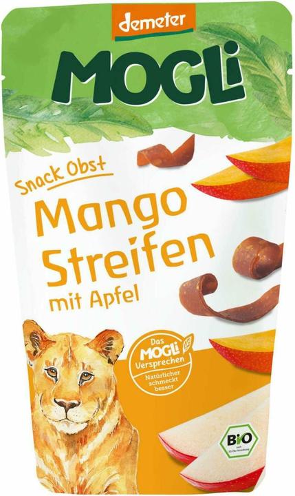 Image du produit Mogli Bandes de fruits amusantes à grignoter mangue et pomme, 25g (25 g)