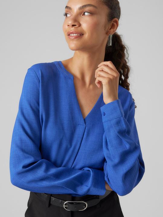Produktbild Vero Moda VMMARLA V-NECK LS TOP WVN GA Bluse (XS)