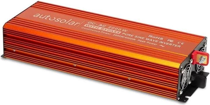 Immagine prodotto Autosolar 2000 Watt 12V con inverter bypass