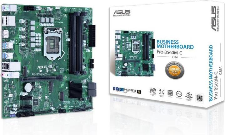 Immagine prodotto ASUS Pro B560M-C/CSM (LGA 1200, Intel B560, mATX)