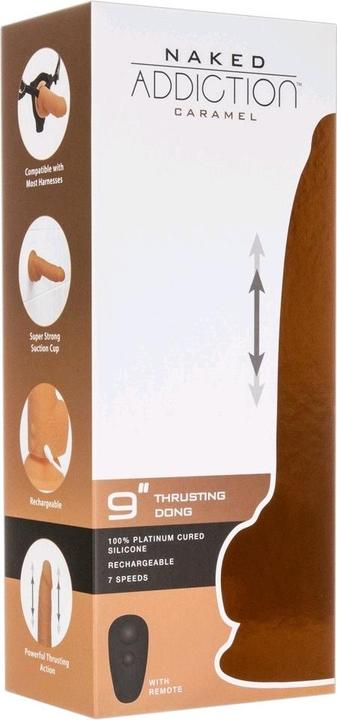 Actual product image Naked Addiction Realistischer StoÃDildo mit Fernbedienung 23 cm