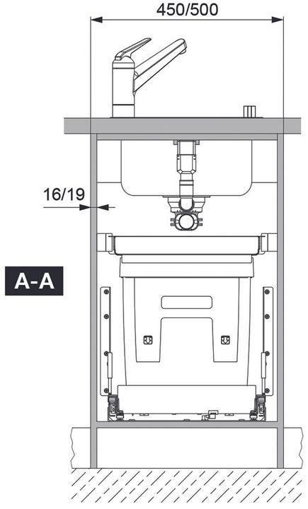 Image du produit Peka Metall Système d'aspiration des déchets OekoComplet 40 (40 l)