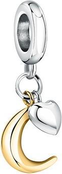 Image du produit Morellato - Delicate steel pendant Moon with a heart Drops SCZ1366