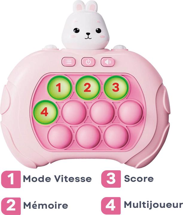 Actual product image Maxlife portable game MXPS-100 rabbit (English)