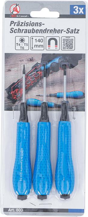 Produktbild BGS Präzisions-Schraubendreher-Satz (Torx (TX), Set)