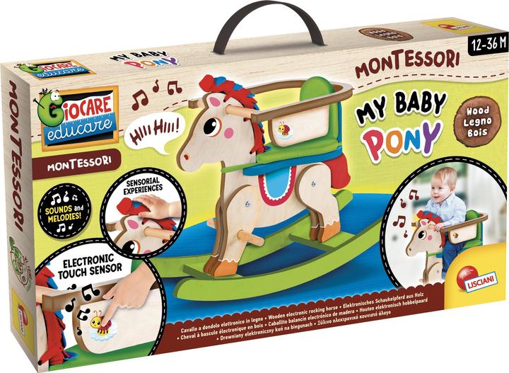Immagine prodotto Lisciani Montessori Wood My Baby Pony