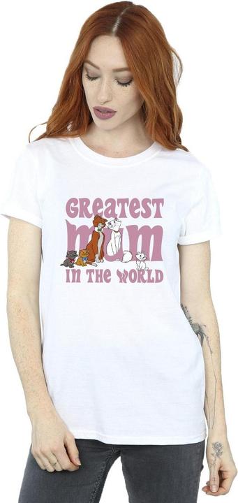 Produktbild Disney The Aristocats Greatest Mum Baumwolle Boyfriend TShirt (L)