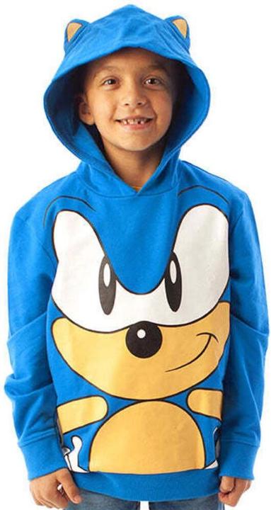 Actual product image Sonic The Hedgehog Boys hoodie (122)