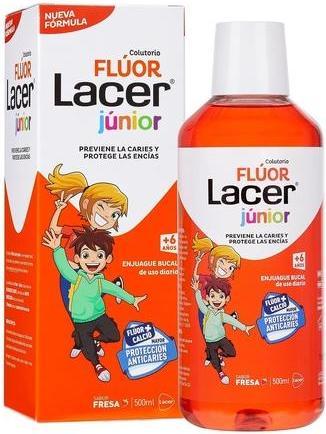 Immagine prodotto Lacer Lacera c Fluoro 0 05 Fragola Collutorio 500ml (500 ml, Collutorio)