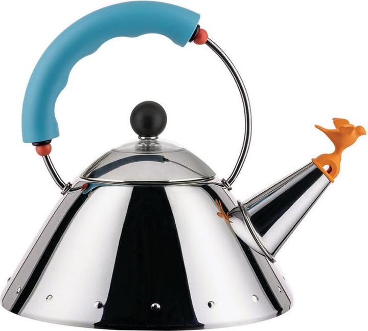 Alessi Wasserkessel hellblau (1 l)