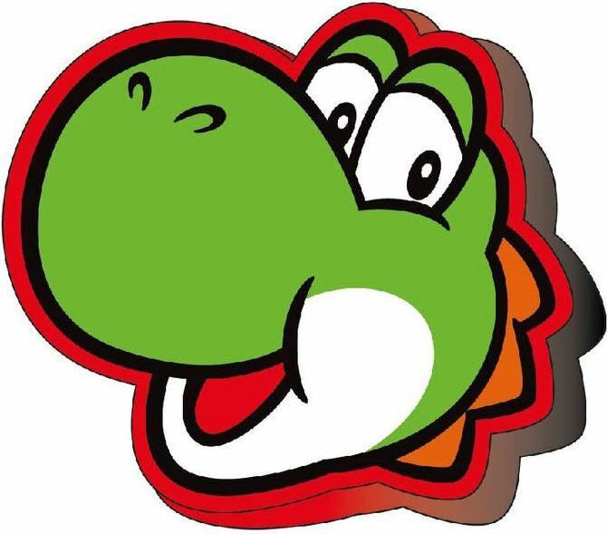 Image du produit GED Cuscino Super Mario Bros Yoshi 3D 40cm (40 x 40 cm)