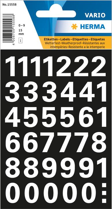 Immagine prodotto HERMA Etichette con i numeri