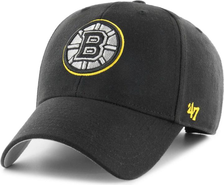 Produktbild 47 Brand Snapback Cap - NHL Metallic Boston Bruins Schwarz