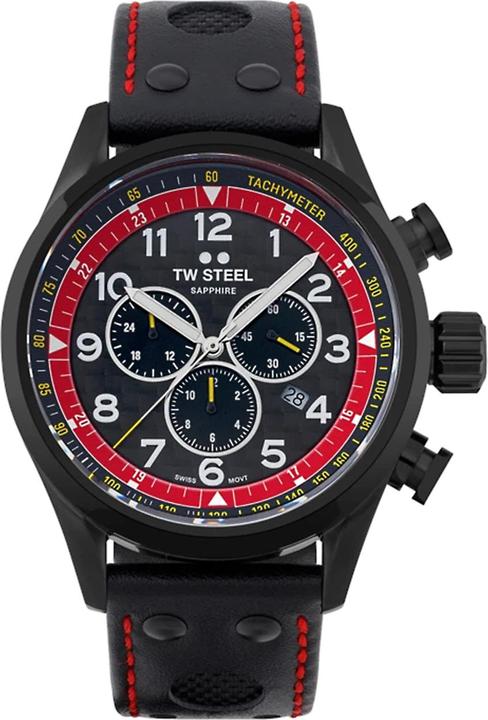 TW 1000 Steel Swiss Volante SVS303 TCR Special Edition chronograaf horloge 48mm (Chronograph, 48 mm)