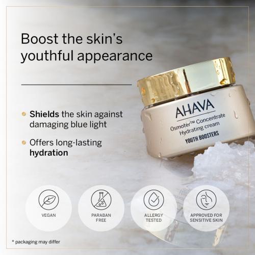Actual product image Ahava DEAD SEA OSMOTER CONCENTRATE SUPREME HYDRATION Cream - Blue Light Defender (50 ml, Day cream)