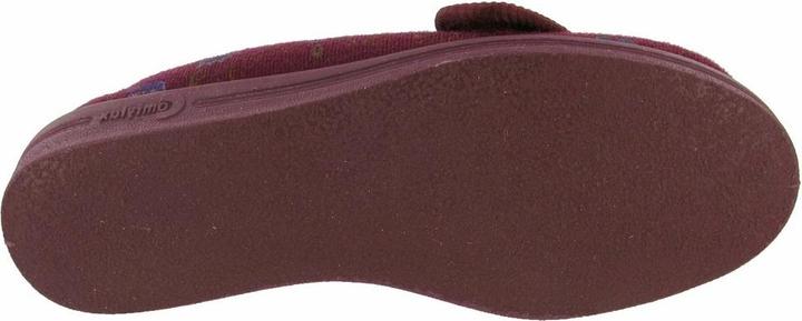 Actual product image Comfylux Diana Slippers With Velcro Floral Pattern (40)