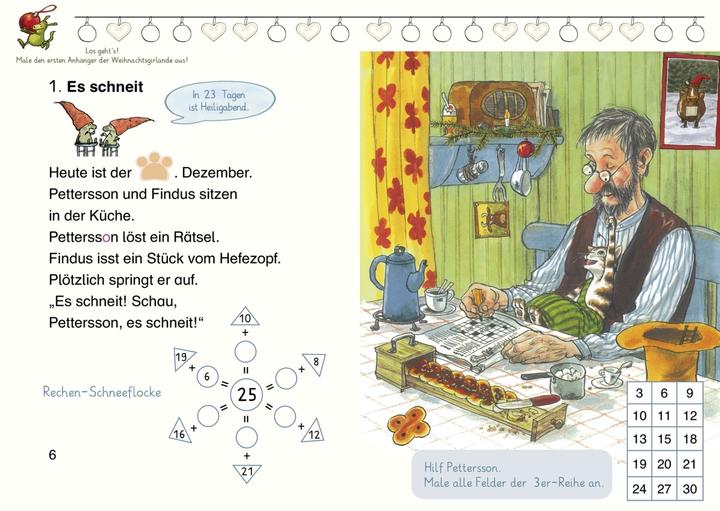 Actual product image Pettersson und Findus. Findus feiert Weihnachten (German, Alexandra Hanneforth, 2024)