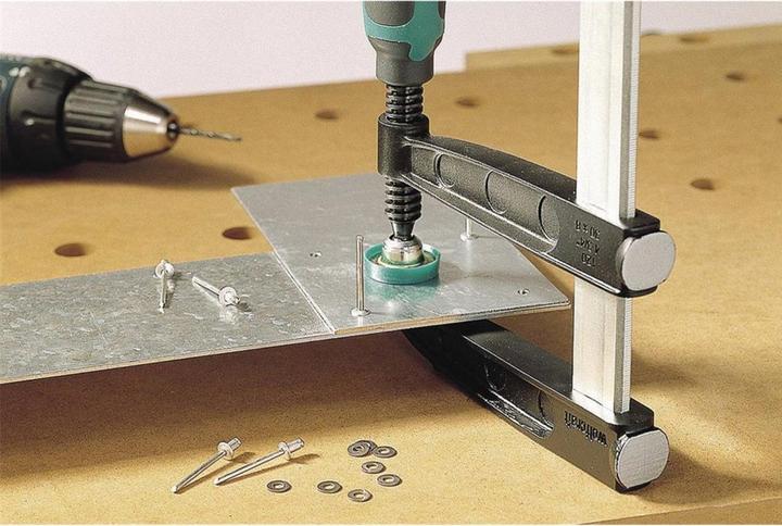 Actual product image wolfcraft wolfcraft 1 SZ - Schraubzwinge 80/450mm (450 mm)