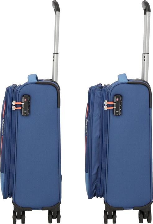 Actual product image American Tourister Case & Trolley Pulsonic Spinner 55 EXP (35 l, Hand luggage (up to 50 litres))