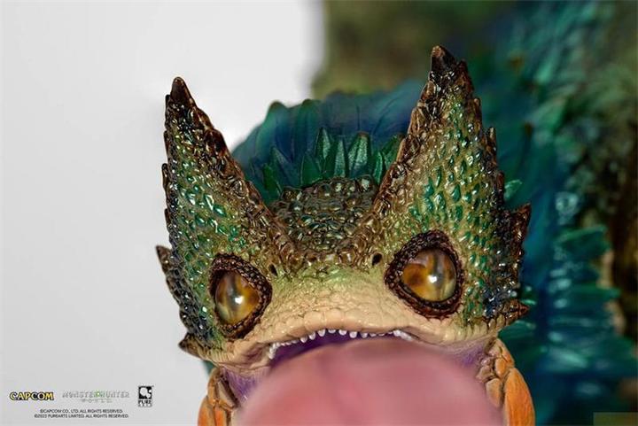 Actual product image Pure Arts Monster Hunter statuette 1/26 Moster Hunter World Pukei Pukei 45 cm