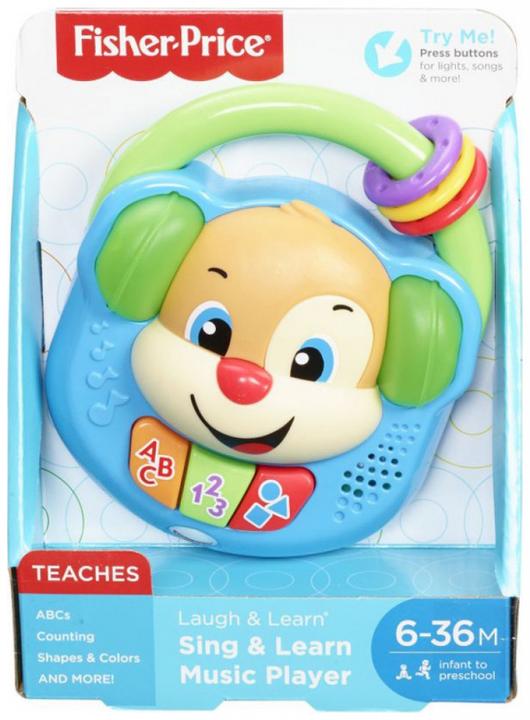 Immagine prodotto Fisher-Price Radio educativa Fisher Price con musica per bambini dai 6 mesi in su FPV17