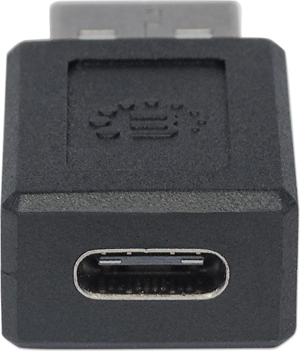 Produktbild Manhattan USB 2.0 Typ C auf Typ A-Adapter (0.03 m, USB 2.0, 2.50 W)