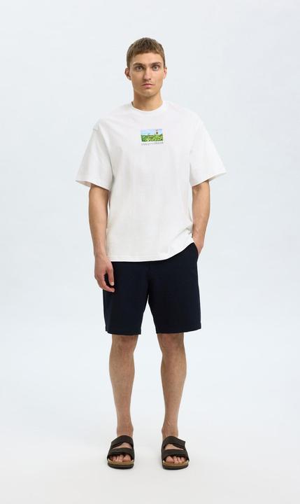 Immagine prodotto Selected Homme Print T-Shirt mit Rundhalsausschnitt (M)