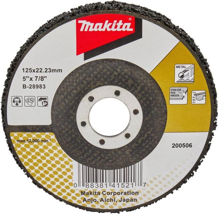 Produktbild Makita Strip Disc 125mm. Fiberglass Back