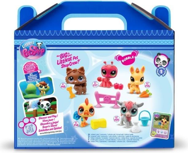 Immagine prodotto Littlest Pet Shop - BESTIE DELLA FATTORIA DA COLLEZIONE 5 PK (00510)