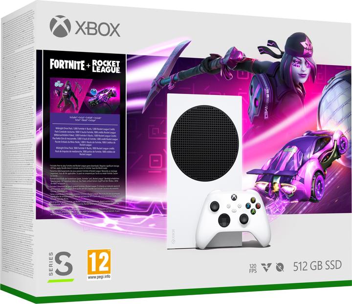 Image du produit Microsoft Xbox Series S 512GB Fortnite + Rocket League Bundle UK Spec