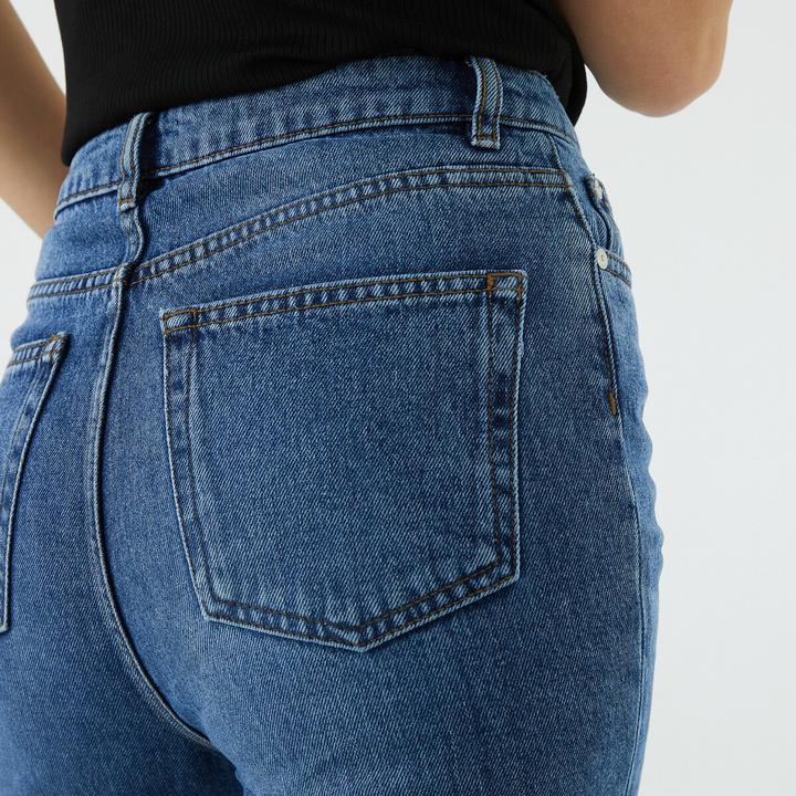 Produktbild La Redoute Collections High-Waist-Jeans (40)