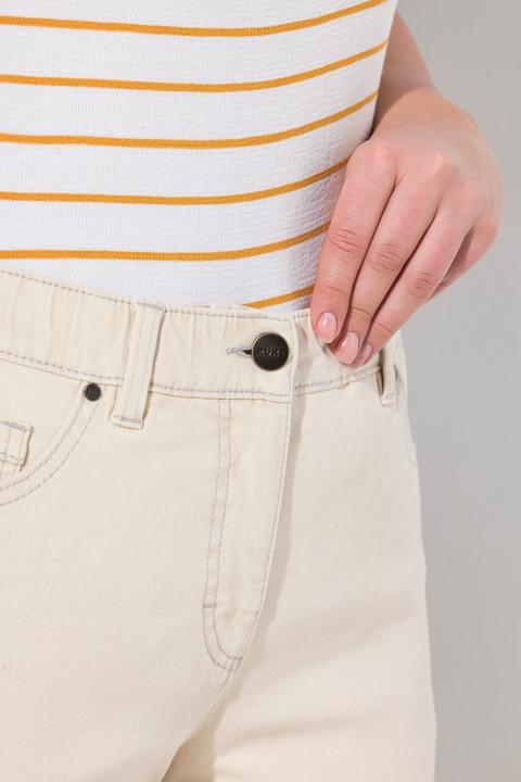Produktbild Ulla Popken Jeans-Culotte, weites Bein, ungefärbt (52)