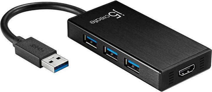 j5Create USB 3.0 zu (4 Ports)