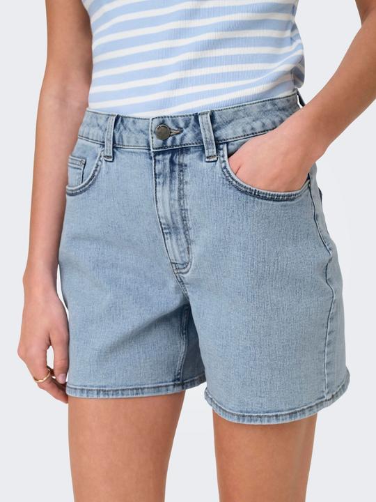 Actual product image JdY JDYCLAUDIA Hohe Taille Weiter Beinschnitt Jeans-Shorts Jeans-Shorts (M)