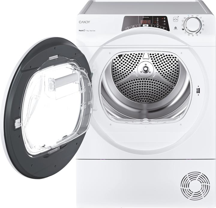 Actual product image Candy Suszarka z pompą ciepła ROE H9A2TE-S (9 kg, Left, EU plug)