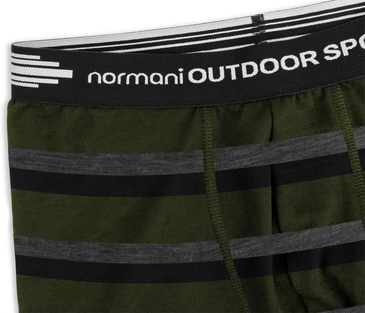 Produktbild Normani 2er Pack Herren Merino Boxershorts Unterhose - 7692 (S, 2er Pack)