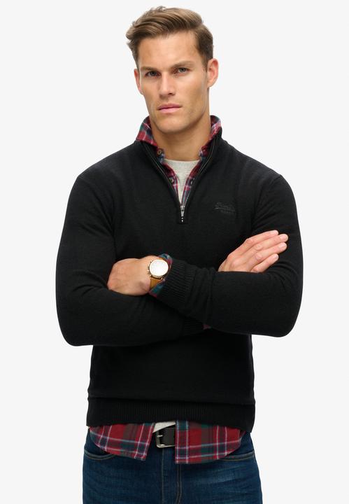 Image du produit Superdry Pull en maille brodée à col camionneur Essential (XL)