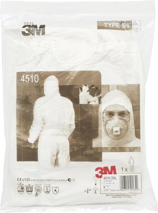 Image du produit 3M Combinaison de protection 4510 (XXL)