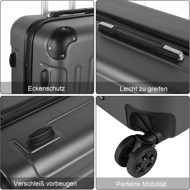 Produktbild Tan.Tomi Hartschalen-Handgepäck-Koffer (41 l, Handgepäck (bis 50l))