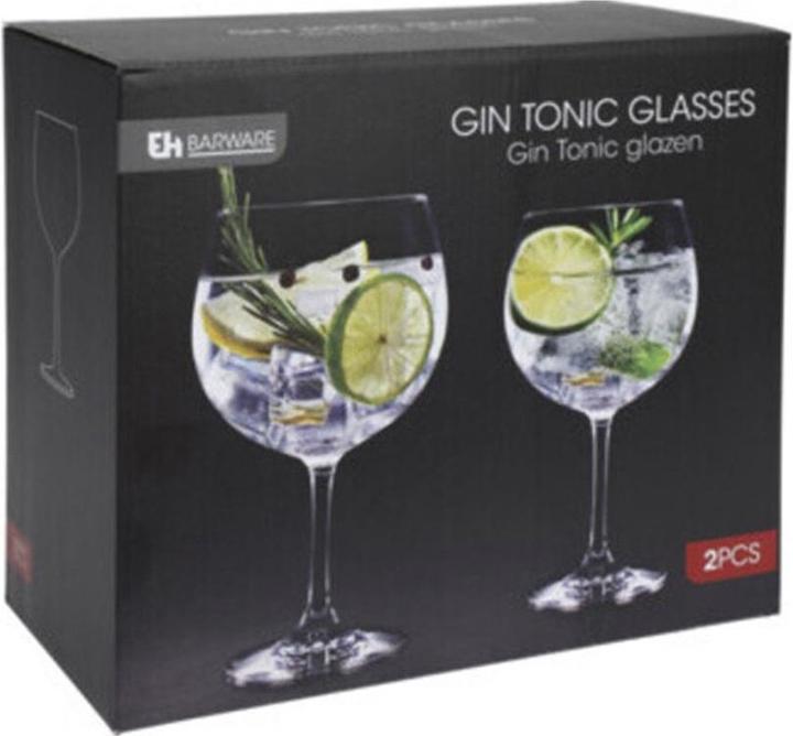 Produktbild Furber Gin Glas 650 ml, 2 Stück, Transparent, Material (6.50 dl, 2 x, Gin Gläser)