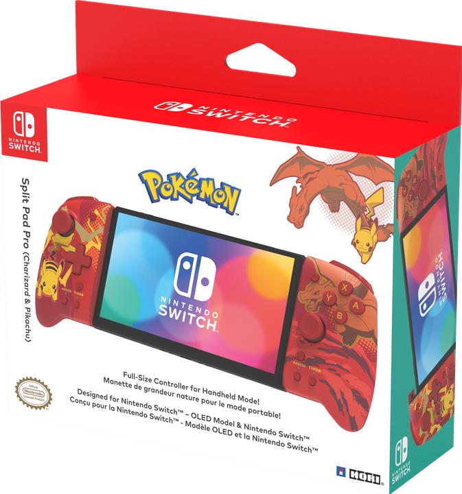 Produktbild HORI Split Pad Pro - Pikachu + Glurak (Switch, Switch OLED)
